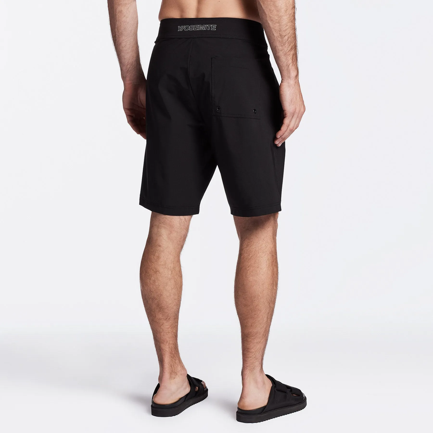 Y/OSEMITE Classic Pocket Boardshort - Black