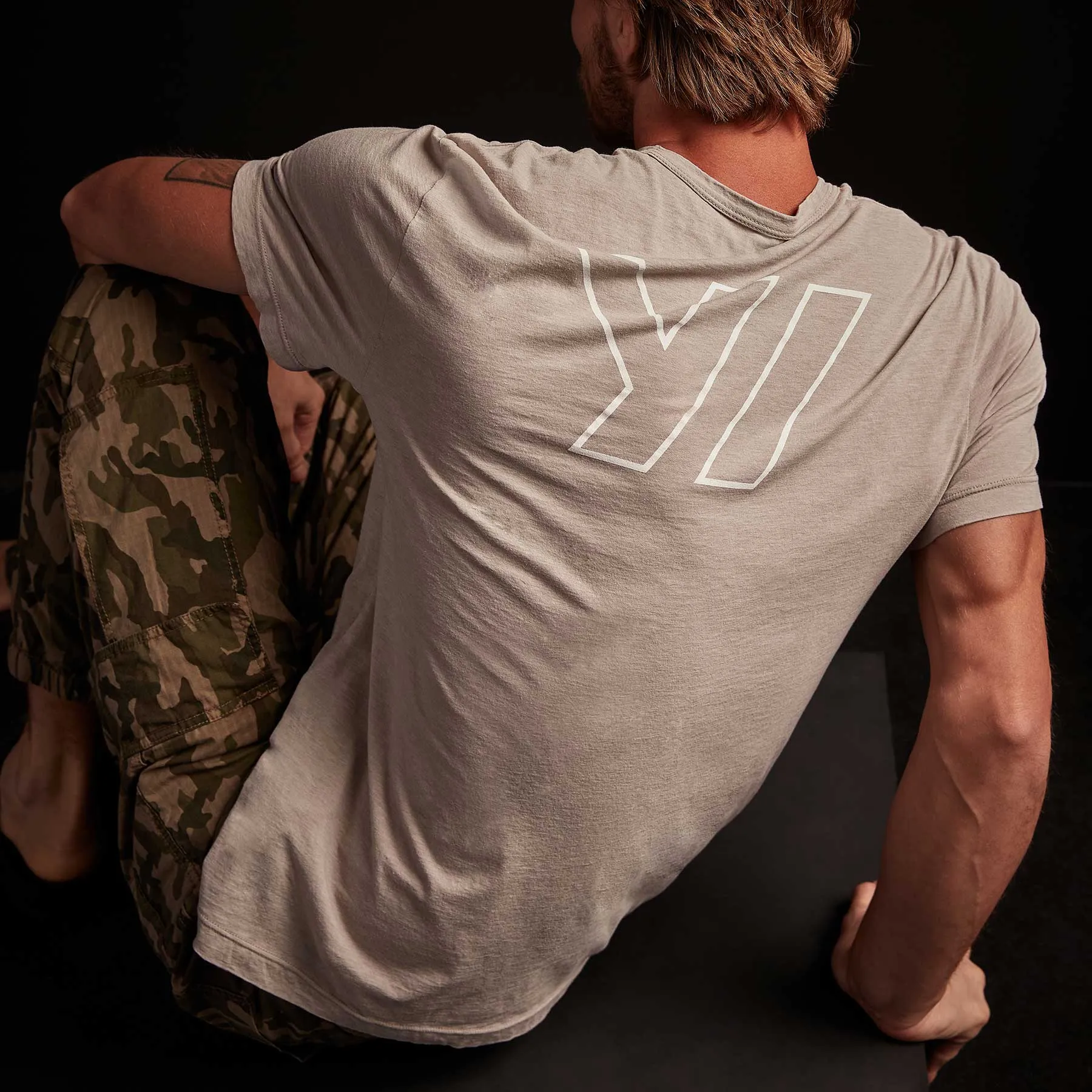 Y/OSEMITE Melange Tech Jersey T Shirt - Dapple